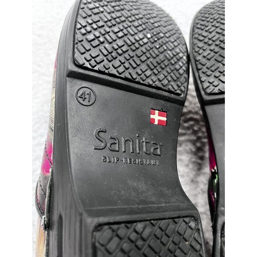 Women's Sanita Smart Step Professional Sharon Clog Floral Multicolor Size 41 - Picture 14 of 14